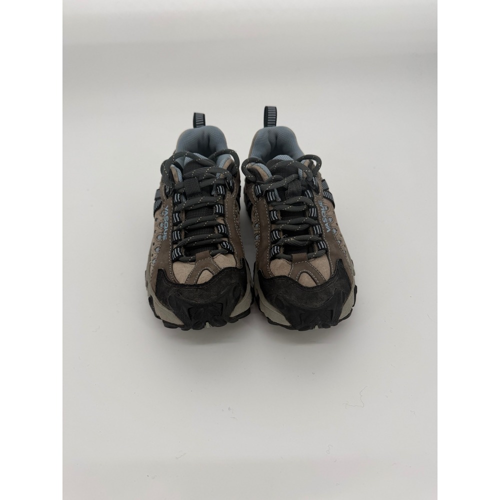 Vasque Womens Hiking Shoes Brown Tan Suede Low Top Trail Sneakers